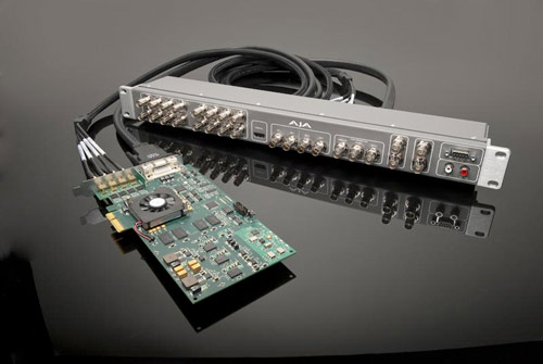 AJA K3G-BOX Внешний рэковый коммутационный бокс 1U для KONA 3G и