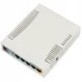 Беспроводной маршрутизатор MIKROTIK RB951Ui-2HnD, 802.11b/g/n, 5*10/100 LAN, USB, PoE