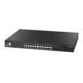 Коммутатор Edge-corE ECS4620-28T 24 x GE + 2 x 10G SFP+ ports + 1 x expansion slot (for dual 10G SFP+ ports) L3 Stackable Switch, w/ 1 x RJ45 console port, 1 x USB type A storage port, RPU connector