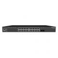 Коммутатор Edge-corE ECS4510-28T 24 x GE + 2 x 10G SFP+ ports + 1 x expansion slot (for dual 10G SFP+ ports) L2+ Stackable Switch, w/ 1 x RJ45 console port, 1 x USB type A storage port, RPU connector