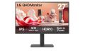 Монитор LG 27" 27BA45QB-B, 2560x1440, IPS, 75Hz, HDMIx2+DP+MM, регулировка, черный