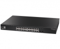 Коммутатор Edge-corE ECS4620-28T-DC 24 x GE + 2 x 10G SFP+ ports + 1 x expansion slot (for dual 10G SFP+ ports) L3 Stackable Switch, w/ 1 x RJ45 console port, 1 x USB type A storage port, RPU connector