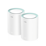 Система Mesh Cudy M1500(2-Pack) Wi-Fi 6 AX1500, 3 LAN 10/100/1000 Мбит/с.